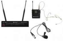 RELACART Set HR-31S Bodypack with Headset and Lavalier
