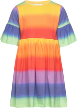 Chasity Dresses & Skirts Dresses Casual Dresses Short-sleeved Casual Dresses Multi/mønstret Molo*Betinget Tilbud