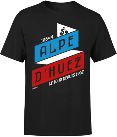 ALPE D'HUEZ Men's T-Shirt - Black - XXL