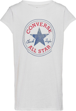 Chuck Patch Tee / Chuck Patch Tee T-shirts Short-sleeved Hvit Converse*Betinget Tilbud