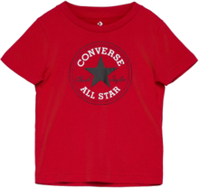 Cnvb Chuck Patch Tee T-shirts Short-sleeved Rød Converse*Betinget Tilbud