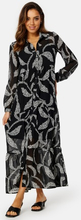 Happy Holly Issa long dress Black / Patterned 36/38