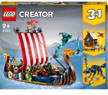 LEGO Creator: 3in1 Viking Ship and Midgard Serpent Set (31132)