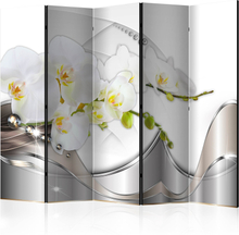 Skærmvæg - Pearl Dance of Orchids II 225 x 172 cm