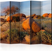 Skærmvæg - African landscape, Namibia II 225 x 172 cm