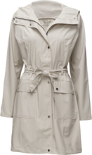 Raincoat Outerwear Rainwear Rain Coats Creme Ilse Jacobsen*Betinget Tilbud