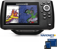 Humminbird Helix 5 CHIRP GPS G3 kombienhet + givare + Navionics Small-sjökort