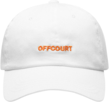 Offcourt Cap Accessories Headwear Caps Hvit Cuera*Betinget Tilbud