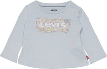 Lvg Long Sleeve Tee Shirt Tops T-shirts Long-sleeved T-Skjorte Blue Levi's