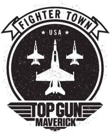 Top Gun Maverick Fighter Town USA Hoodie - White - XXL