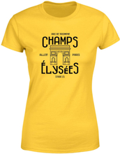 Champs Elysees Winner Women's T-Shirt - Yellow - S - Yellow