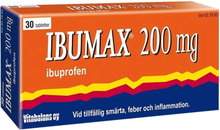 Ibumax filmdragerad tablett 200 mg 30 st