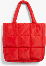 Padded tote bag - Red
