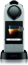 Nespresso Citiz, 1,0 L. Silver Kapsel Kaffemaskine - Sølv
