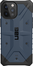 UAG - Pathfinder backcover hoes - iPhone 12 Pro Max - Blauw + Lunso Tempered Glass