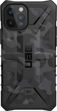 UAG - Pathfinder backcover hoes - iPhone 12 / iPhone 12 Pro - Camouflage Grijs + Lunso Tempered Glass