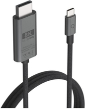 USB C till DisplayPort Adapter Linq Byelements LQ48024 Svart
