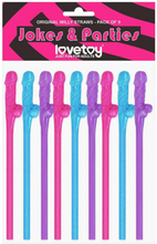 Lovetoy Original Willy Straws Multicolor Snopp Sugrör
