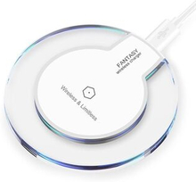 WP020 Qi Wireless Clear Charger Charging Pad for iPhone 8/8 Plus/Samsung S7 edge/S7 CE/RoHS Certific