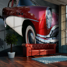 Fototapet - Amerikansk, luksusbil - 200 x 154 cm