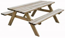 Oslo houten picknicktafel