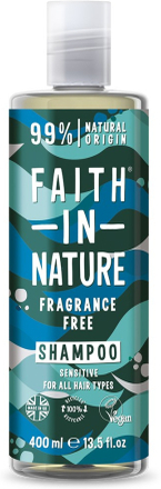 Faith In Nature Fragrance Free Shampoo 400 ml
