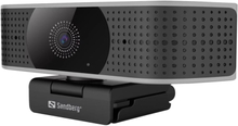 Sandberg 134-28 webbkameror 8,3 MP 3840 x 2160 pixlar USB 2.0 Svart