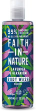 Faith In Nature Lavender & Geranium Bodywash 400 ml