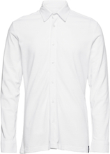 Hemmo Organic Cotton Jersey Shirt Skjorte Uformell Hvit FRENN*Betinget Tilbud