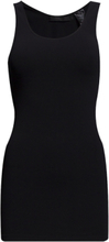 Clarice Top Tops T-shirts & Tops Sleeveless Black Minus