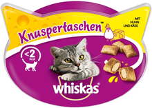 Whiskas Knuspertaschen - Rind (8 x 60 g)