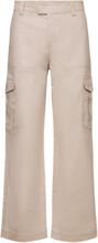 Luca Trousers Bottoms Trousers Cargo Pants Beige Twist & Tango