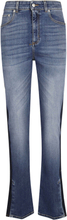 Sidestripe detalj jeans