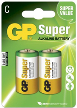 GP Super Alkaline Batterier - 2-pack LR20