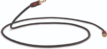 QED: Profile J2j 3.5mm Mini Jack Kabel 1,0 meter - Zwart
