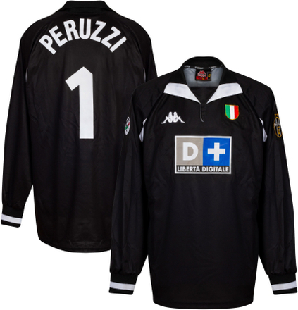 Juventus Keepersshirt 1998-1999 + Peruzzi 1 (Spelers Editie) Maat XL - XL