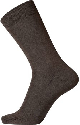 Egtved Strømper Cotton Socks Mørkbrun Str 40/45