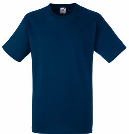 Fruit of the Loom Heavy Cotton T Marineblå bomuld 3XL Herre