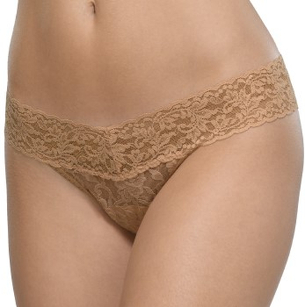 Hanky Panky Trusser Low Rise Thong Brun nylon One Size Dame
