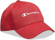Baseball Cap Accessories Headwear Caps Rød Champion*Betinget Tilbud