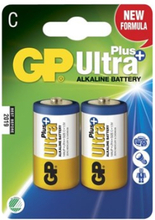 Gp Power Batteri Ultra Plus Alkaline 2 Stk. C/lr14