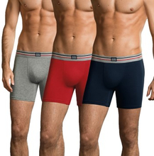 Jockey 3P Cotton Stretch Boxer Trunk Ulig Farve bomuld Small Herre