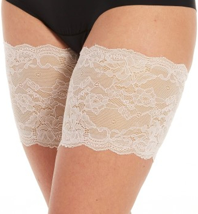 Magic Strømpebukser Be Sweet To Your Legs Lace Benhvid XX-Large Dame