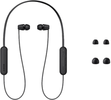 Sony WI-C100 Headset Trådlös I öra Samtal/musik Bluetooth Svart
