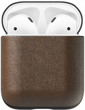 Nomad Airpod Leather Case bruin