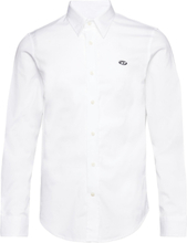 "S-Benny-A Shirt Tops Shirts Casual White Diesel"
