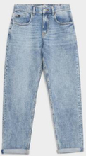 Calvin Klein Jeans Straight Denim Pants Blå