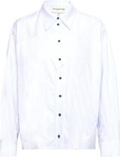 "Erenda Tops Shirts Long-sleeved White Munthe"