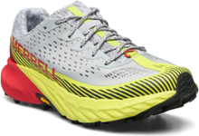"Men's Agility Peak 5 - Highrise/Highviz Sport Sport Shoes Running Shoes Grey Merrell"