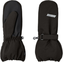 Nknsnow10 Mitten W Wool 2Fo Accessories Gloves & Mittens Mittens Black Name It
